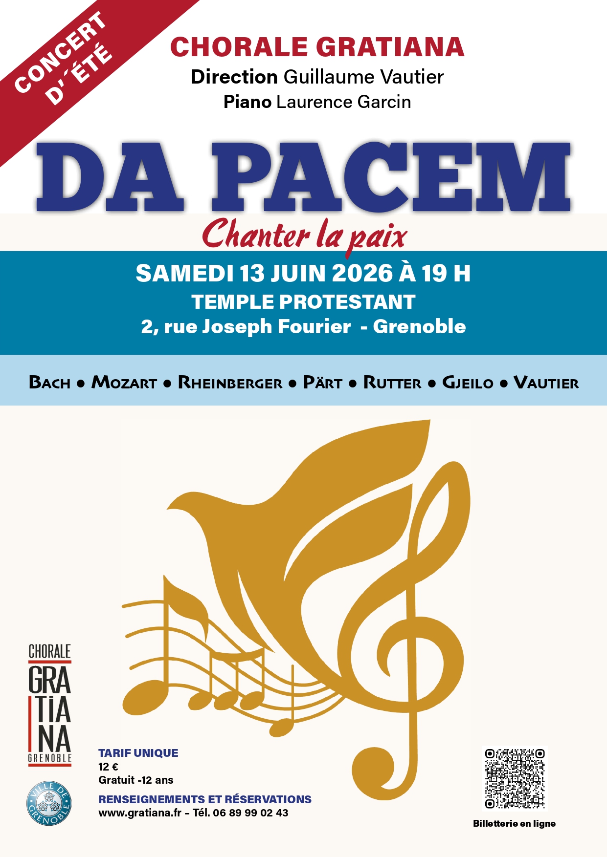 DA PACEM AFFICHE Gratiana